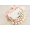 New Charming Korean Style Gold Plated Alloy Silk Ribbon Resin Gem Pearl Necklace N-1572