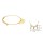 Fashion silver Golden Metal handcuffs bracelet adjustable B-0281