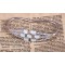 Fashion European Charming Resin Square Rhinestone Wrist Bracelet B-0287