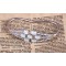 Fashion European Charming Resin Square Rhinestone Wrist Bracelet B-0287