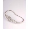 Fashion European Charming Rhinestone Flower Lovely Wrist Bracelet B-0286