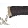 Gothic Black Ribbon choker chain silver/gold metal tassels choker acrylic drop Necklace adjustable N-1607