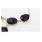 New Arrival European Style Gold Plated Black Resin Gem Drop Choker Necklace N-3014