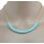 New Fashion Gold Plated Alloy Enamel Crescent Choker Necklace N-4861
