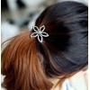 New Fashion Korea Style black metal Clear Rhienstone Crown Heart bowknot Flower Hair Band F-0102