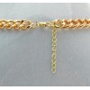 New Fashion European Gold Plated Alloy Link Chain Pink/Black Enamel Geometry Choker Necklace Bracelet Set S-0069