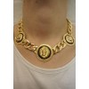 New  Fashion Style Vintage Lion Head Statement Necklace bracelet  Set S-0071