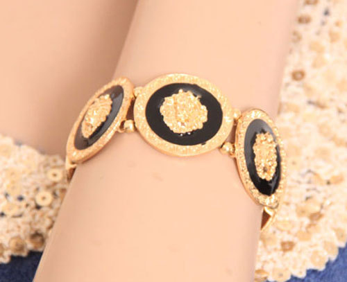 New  Fashion Style Vintage Lion Head Statement Necklace bracelet  Set S-0071