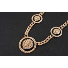 New  Fashion Style Vintage Lion Head Statement Necklace bracelet  Set S-0071