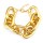 New Fashion European Style Silver/Gold Plated Alloy  Link Hoop Chain choker Necklace Bracelet Set S-0070