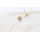 New Design Hot Sale Korean Style Gold Plated Alloy  Rhinestone  Ear Stud Earrings E-2107