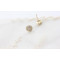 New Design Hot Sale Korean Style Gold Plated Alloy  Rhinestone  Ear Stud Earrings E-2107
