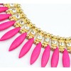 2013 Top fashion design luxurious  pendant choker statement necklace for women N-3040