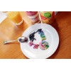 New Arrival Jewelry gun black metal Colorful Acrylic crystal Flower Statement Choker Necklaces N-3046