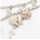 New Fashion European Silver Plated Alloy Multilayer Skull Crosses Choker Necklace N-3043