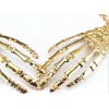 N-2908 Fashion Punk Skull  Claws Choker Collar Necklace