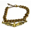 B-0315 New Arrive Vintage Style Gold Bronze Silver Alloy Bat  Bracelet In Stock