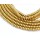 Hot Fashion Gun Black/Golden Chain Beads Pendants Choker Necklaces N-1358