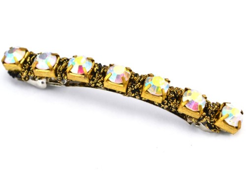 Women's Lovely Vintage Jewelry Crystal Hair Clip F-0113