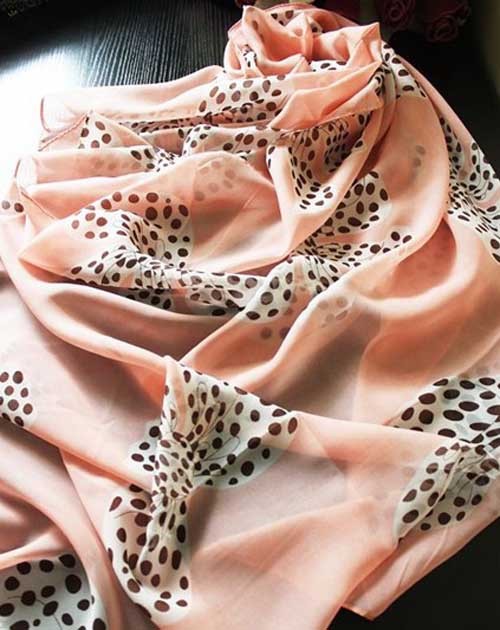 The New 2013 Korea Style lovely chiffon scarf jacquard big bowknot scarves female shawl C-0046