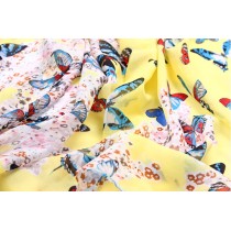 Women's Colorful Butterfly Patterned Fashion Scarf C-0041