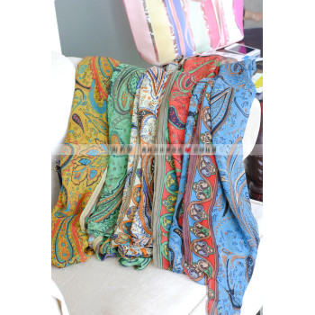 Elegent Fashion Vintagecashew nut  Paisley Print Long Voile Fabric Slik Soft Scarf C-0040