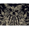 Big angel skeleton large black-and-white stereo tassel design manual clasp chiffon scarf shawl C-0050