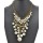 VintageStyle Bronze Alloy Chain Pearl Tassels Necklace N-1624