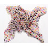 C-0055New arrival korea style autumn winter colourful round dot chiffon scarf