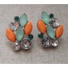 E-2074 NEW Luxury Dangles Stud Earrings Europe Jewelry for Women