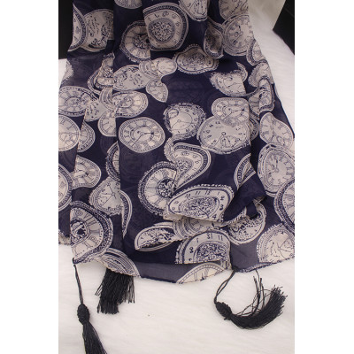 New Fashion ultralarge watches and clocks wheat tassel scarf C-0058