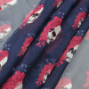 C-0061 Korea fashion styles chiffon skull rose flower square scarves shawl