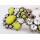 N-3113 New Arrival Vintage Style Gold Plated Metal Crystal Resin Gem Flower Bib Pendant Necklace