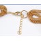 N-1360 New Arrival Fashion Gold Silver Plated Metal Hollow Out Link Snake Chain Necklace