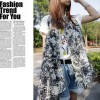 C-0063 Fashion Lovely ink and wash painting Chiffon Scarves Shawl