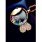 N-4039 New Arrival European Fashion Charming Colorful Crystal Lovely Fish Pendant  Necklace