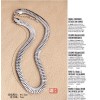 N-1648 New Arrival Korea Style Gold/Silver Plated Alloy Snake Choker Necklace