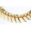 N-3512 Fashion charming gold chain leaves shape pendant necklace for women
