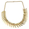 N-3512 Fashion charming gold chain leaves shape pendant necklace for women