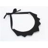 N-3523 New Arrival European Square Crystal Rhinestone Black Silk Chains Geometry Pendant Collar Necklace