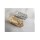 R-1104 New Arrival European Punk Gold/Silver Plated Metal Joint With Hool Double Finger Ring