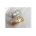 R-1104 New Arrival European Punk Gold/Silver Plated Metal Joint With Hool Double Finger Ring