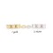 R-1105 New Arrival Korea Style Silver Gold Plated Metal Simple 6pieces Finger Rings Set