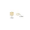 R-1105 New Arrival Korea Style Silver Gold Plated Metal Simple 6pieces Finger Rings Set