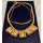 N-3549 New Arrival Fashion Pearl Thin Double Chain Square Rhinestone Square Pendant Necklace