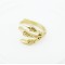 R-1106 New Arrival Korea Style Silver Gold Plated Metal Simple Claw Finger Ring