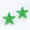 E-1698 Charming European Style Lovely Fluorescence Colorful Star Ear Stud Earrings