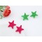 E-1698 Charming European Style Lovely Fluorescence Colorful Star Ear Stud Earrings