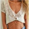 N-3622 Fashion Gold Plated Alloy Shoulder Chain Body Chain