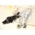 N-3625 New European Style Silver Plated CCB Link Chain Pear Star Rhinestone Letter Heart Cute Rabbit Pendant Necklace